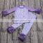 Wholesale baby girls clothing snow flake causal wear boutique outfits for children kids import clothes set China for newborns