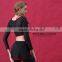Casual pants for women capri mesh pant with skirt