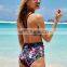 2017 New Sexy Swimwear Bikinis And Ladies Waist Rope Swimsuit Stamp