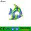 PVC inflatable cheap beautiful fish shaped swim tube for kids' summer water toys