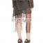 Tiered Layers Tulle Slit Slip See Through Sexy Indian Long Magic Skirt Indonesia NT6656