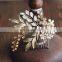 Bride wedding headdress Jelly color hair comb Wedding Jewelry