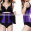Two Layers Design Women Waist Trainer Vest Hooks Zipper Fitness Bodysuit