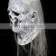 Creepy zombie corpse mask