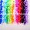 Wholesale Cheap High Quality Handmade 2 Yard Meter Per Piece Customized Delicate natural Turkey Feather Strip With Multi Colour