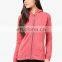 Blank zipper up womens hoodie wholesale