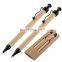Recycled Paper Twin Ballpoint Ball Pen And Mechanical Pencil With Gift Box RB17099