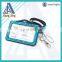 Hot sale Fashion bling rhinestone retractable id card holder