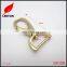 High quality light gold 20mm D eye swivel snap hook for bag