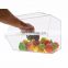 clear cheap bins plastic vegetable eco food storage wholesales
