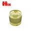 3 KGS Low pressure and steel material LPG gas bottle in all sizes
