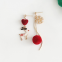earring  christmas style