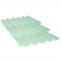Light Weight PVC Corrugated Sheet ASA Plastic Roof Tiles For Warehouse