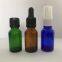 Hot sale 5ml 10ml 15ml 20ml 30ml 50ml 100ml essential oil glass bottle with dropper cap