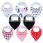 Pink  Newborn 8 PackCotton baby  Organic  burp cloths cotton baby bandana bibs