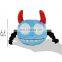 Durable and funny bouncing ball toy squeaky and vibrating electric ball monster toy for dog