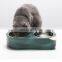 Temperature Adjustable Pet Bowl Feeder Cats and Dogs Single Double Bowls Pet Supplies