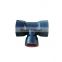 water pipeline Ductile Iron Pipe Fittings all socket end equal tee for ductile iron pipe connection use