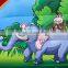 Monkey Jungle Bounce House Commercial Inflatable Air Bounce Castle For Sale