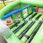 Multi Play Inflatable Basketball Bungee Run Game Field Outdoor Inflatable Sports Arena For Sale