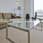 Factory Wholesale toughened clear rectangle tempered glass top