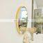 High Quality  Powder Coated Aluminum Metal Frame Decorative Round Wall Mirrors