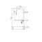 Modern design desktop mounted laboratory sink faucet lab accessories