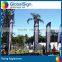 Shanghai GlobalSign Sublimation printed beach flags/feather flags