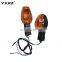 China traffic signal lights manufacturer handle bar classic HAOJUE HJ125 front rear motorcycle indicator lights turn signal