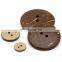 Around Brown Sewing Garment Natural Coconut Shell Buttons