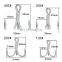 high carbon steel triple hook fishing Saltwater fishing  tin fish hook 4x strong  treble hook