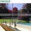 Construction Balustrade strengthened Handrail durable frameless glass railing