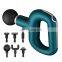 YOUMAY 6 Head Attachments Quick Rechargeable Body Vibration Massage Gun