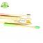China Factory soft low carbon ecological  bamboo toothbrush with custom package