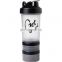 Custom Logo Drinking Powder Clear Anytime Fitness Sport Plastic Gym Water Mixer Protein Bottle Shaker