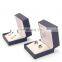 Custom Logo Hot Sell Pu Leather Led Jewelry Box Earring Box