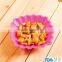 high quality dinner saucer silicone saucer