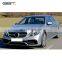 GBT car bumpers mercedes e class facelift body kit w212 e63 amg style restyle facelift for mercedes benz e class w212 upgraded