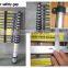 3.85m Aluminium Telescopic ladder with Stabilizer Bars/Carry bags/1.5cm Finger safety gap