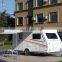 off road camping travel trailer caravan RV with bathroom and kitchen