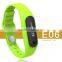 Smart Bracelet Passed CE&Rohs&FCC Certificate Touch Screen Operated IP67 Waterproof Smart Bluetooth Bracelet 2015(E06)