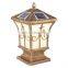 Aluminum Black IP65 Rainproof Pathway Lighting Garden Mini Solar Lawn LED Lamp