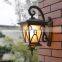 European Antique Waterproof Aluminum Outdoor Garden Wall Light European Style Outdoor Wall Light