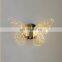 New Fashion Minimalist Wall Lamp Living Room Background Bedroom Bedside Lighting For Hotel Corridor LED Butterfly Wall Light