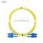 SC/UPC-SC/UPC duplex fiber optic cable patch cord connectors single mode G652D/G657A for optical fiber system