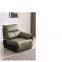 First Layer Cowhide Three-Seat Functional Dark Green Sofa Living Room Leather Art Furniture Electric Sofa Combination