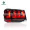 Landnovo body parts car assembly taillight led lamp replacement For Toyota Land-cruiser LC200 2016-2020 led tail light