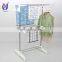 Outdoor portable clothes storage dryer mobile wardrobe rack