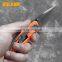 New Aluminum alloy Orange Handle Outdoor Multifunctional Folding Pocket Camping Self-defense Knife