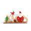 Christmas decorations DIY Christmas items XMAS Wooden Letter ornaments santa Claus snowman Desktop ornaments New Year